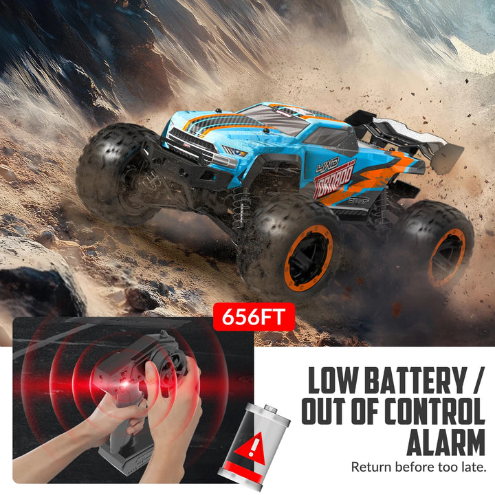 RACENT RC Truck Terrain RC Car Remote Control Cars