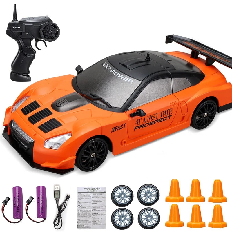 2.4G High speed Drift Car 4WD Toy Remote Control Vehicle Car RC