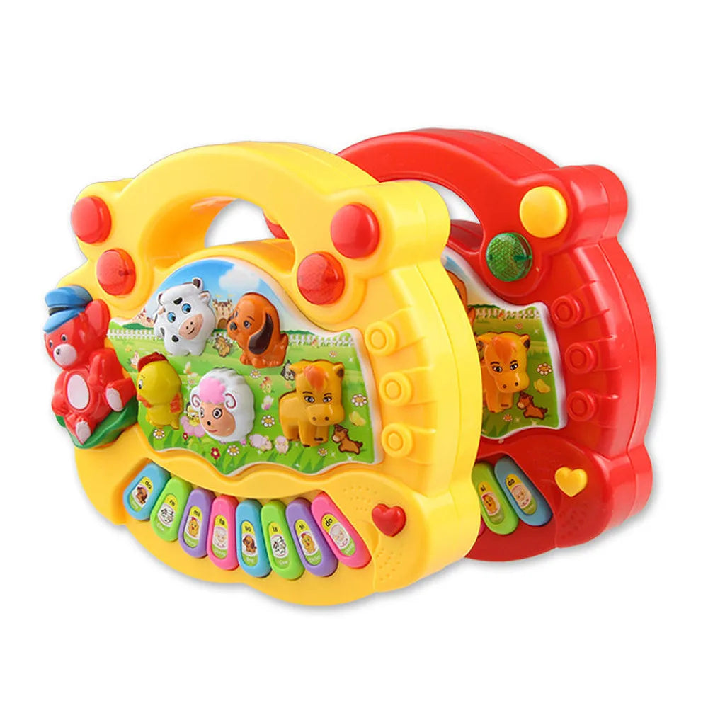 Baby Musical Toy With Animal Sound Kids Piano Keyboard Electric