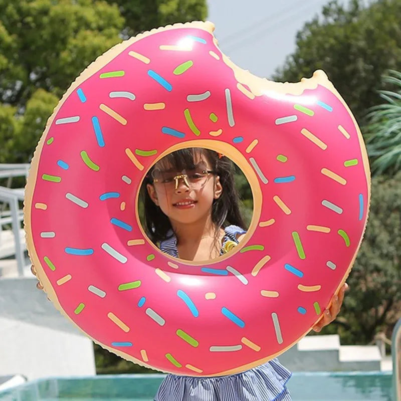 Summer Inflatable Toys Simulation Donuts Shape Swimming Ring