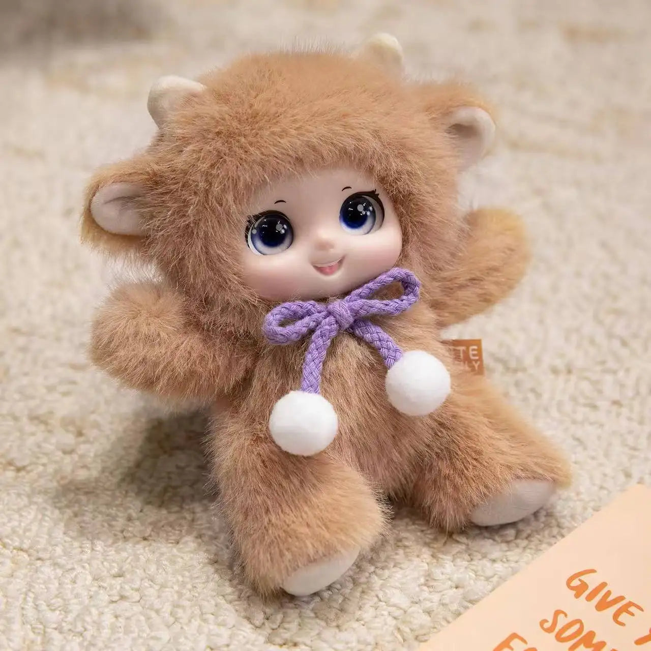 Cute Animals Vinyl Face Plush Toys Animal Toys Pendant Rabbit