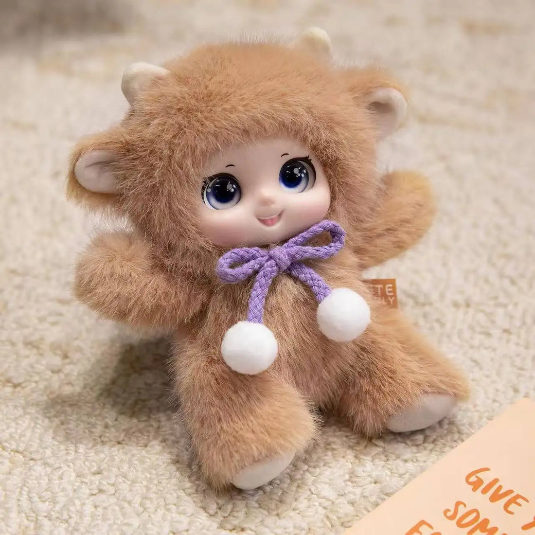 Cute Animals Vinyl Face Plush Toys Animal Toys Pendant Rabbit