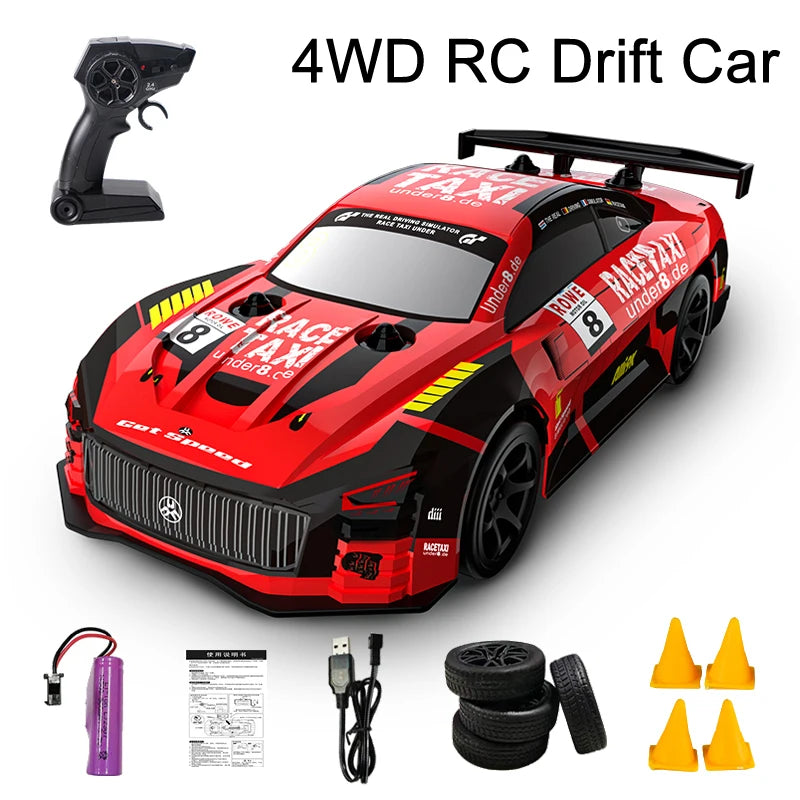 Drift Car 1:18 Toy Remote Control GTR Car RC Racing Car Toy
