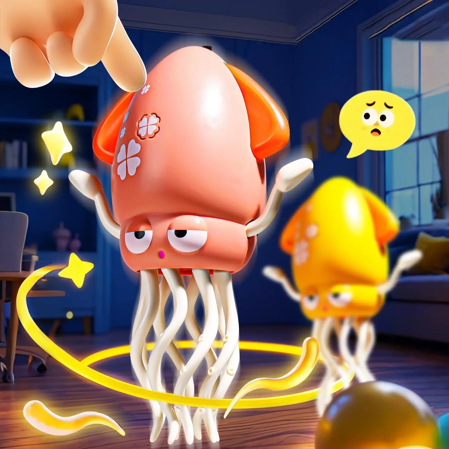 New Octopus Octopus Electric Induction Toys Play House Fishing