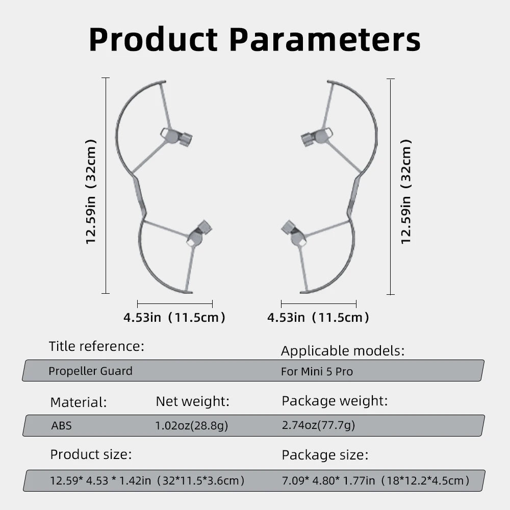 PRO Anti Collision Drone Bumper Shield Lightweight Drone