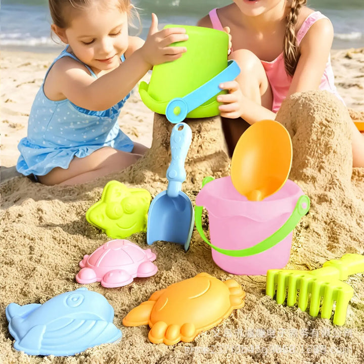 Beach Toys Set Kids Sand Toys For Beach Hot Weather Sandbox Kit