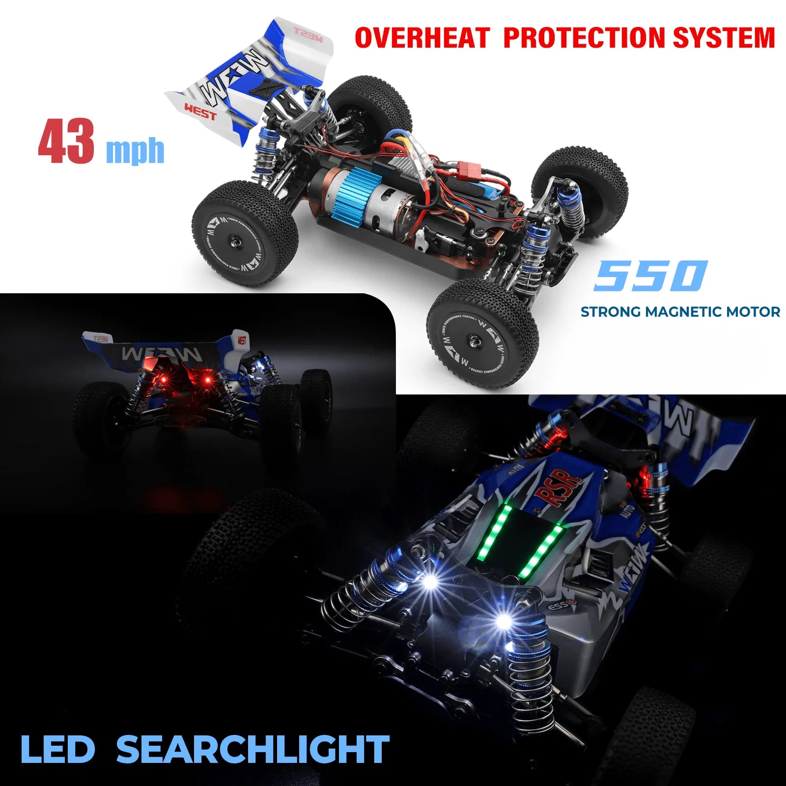 WLtoys 144011 Pro: 4WD Off-Road RC Speedster