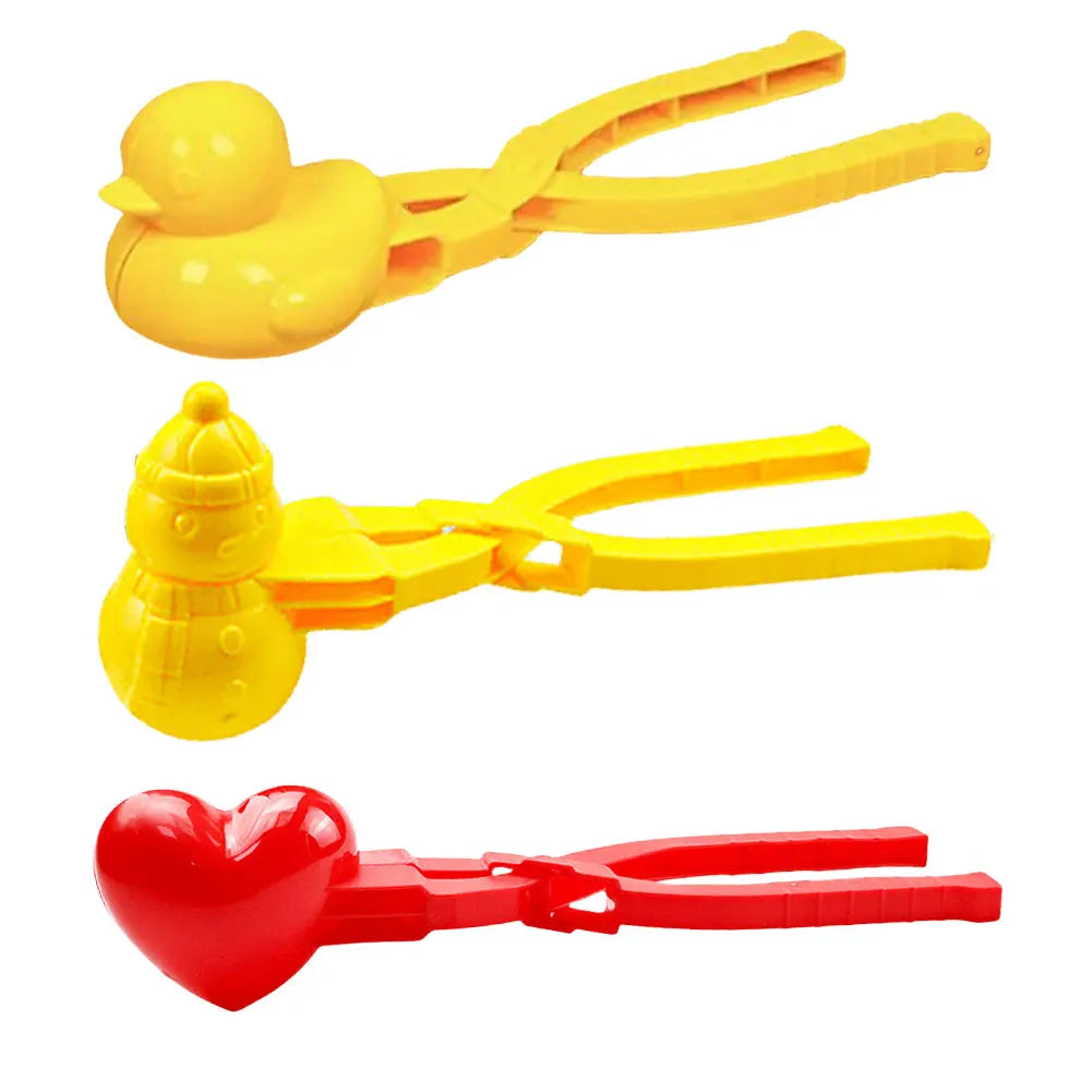 Duck Shaped Snowball Maker Clip Children Outdoor Snow