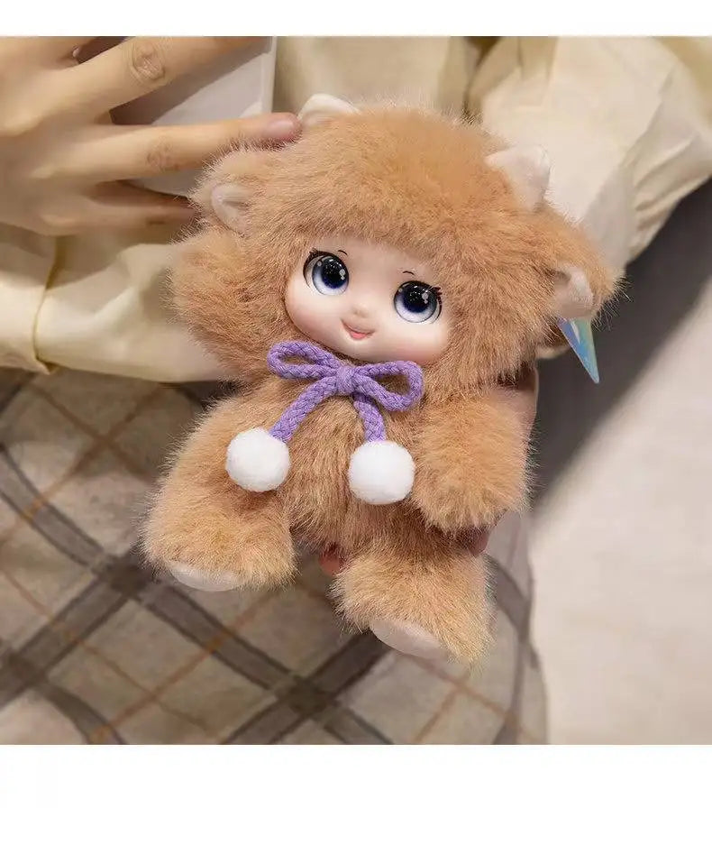 Cute Animals Vinyl Face Plush Toys Animal Toys Pendant Rabbit