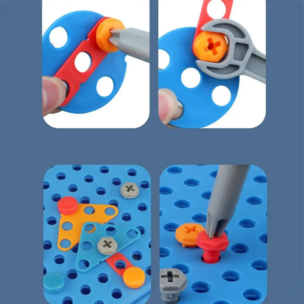 Pretend Play Preschool Children Nut Screw Educational Toys