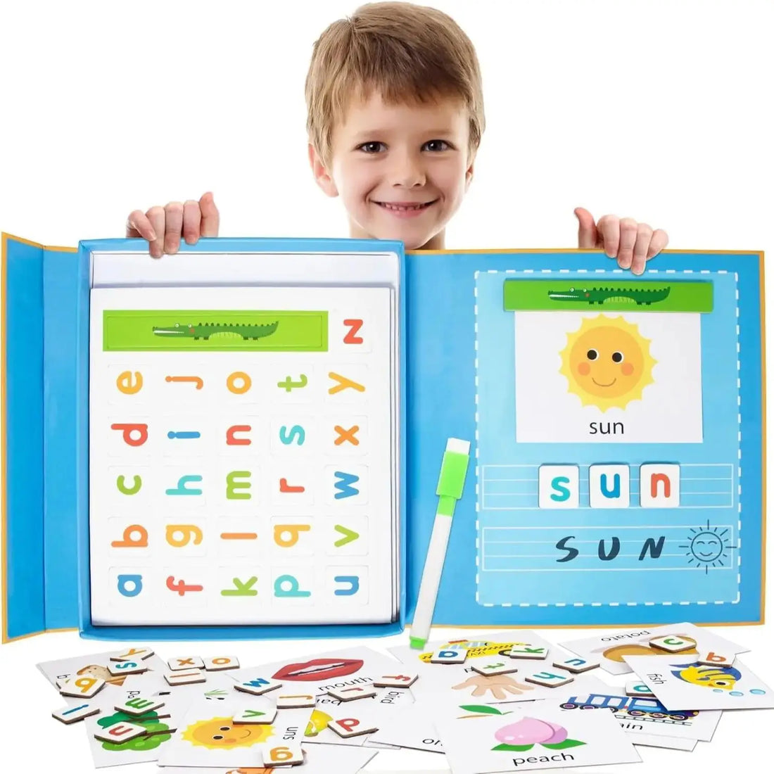 Letters and Numbers Set for Toddlers, Alphabet Magnets