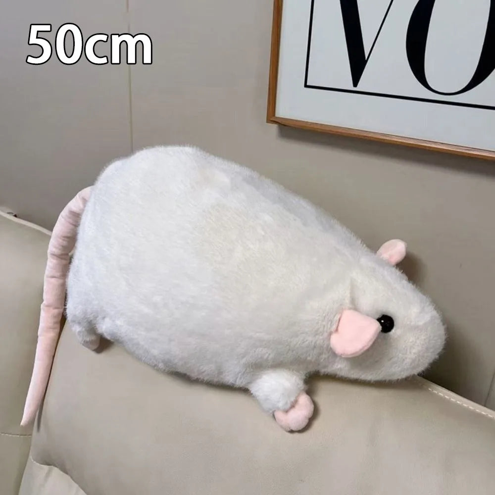 Mouse Doll Cartoon Oversized Flower Branch Rat Doll