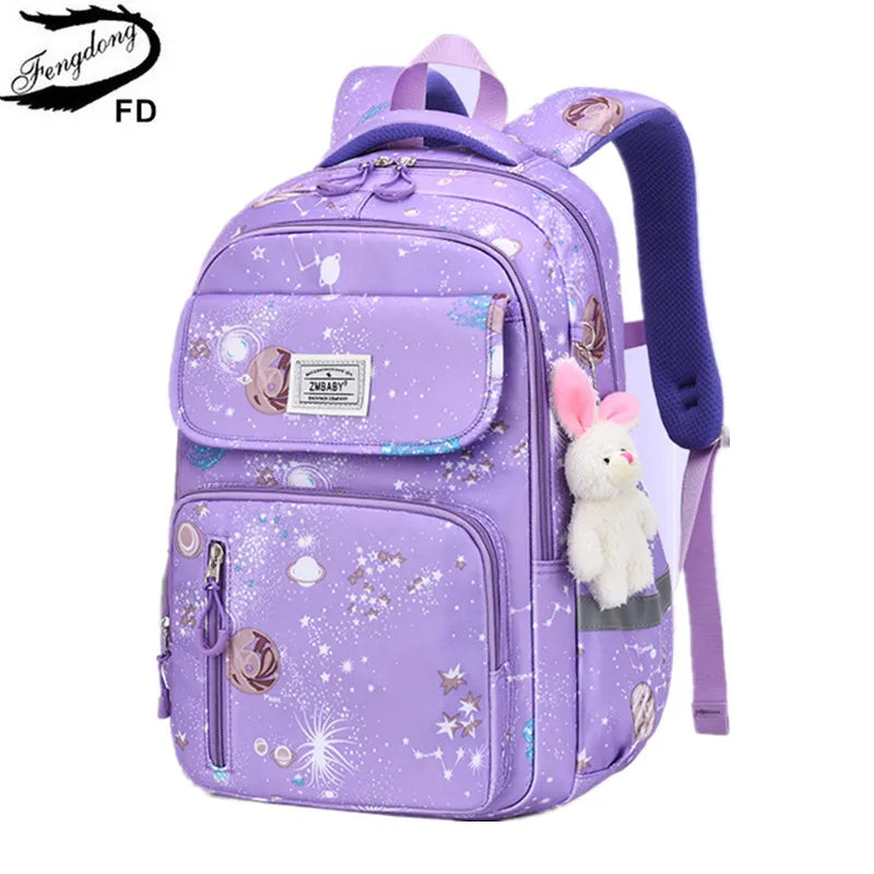 Kawaii School Backpack for Girls Elementary School bag