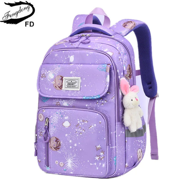 Kawaii School Backpack for Girls Elementary School bag