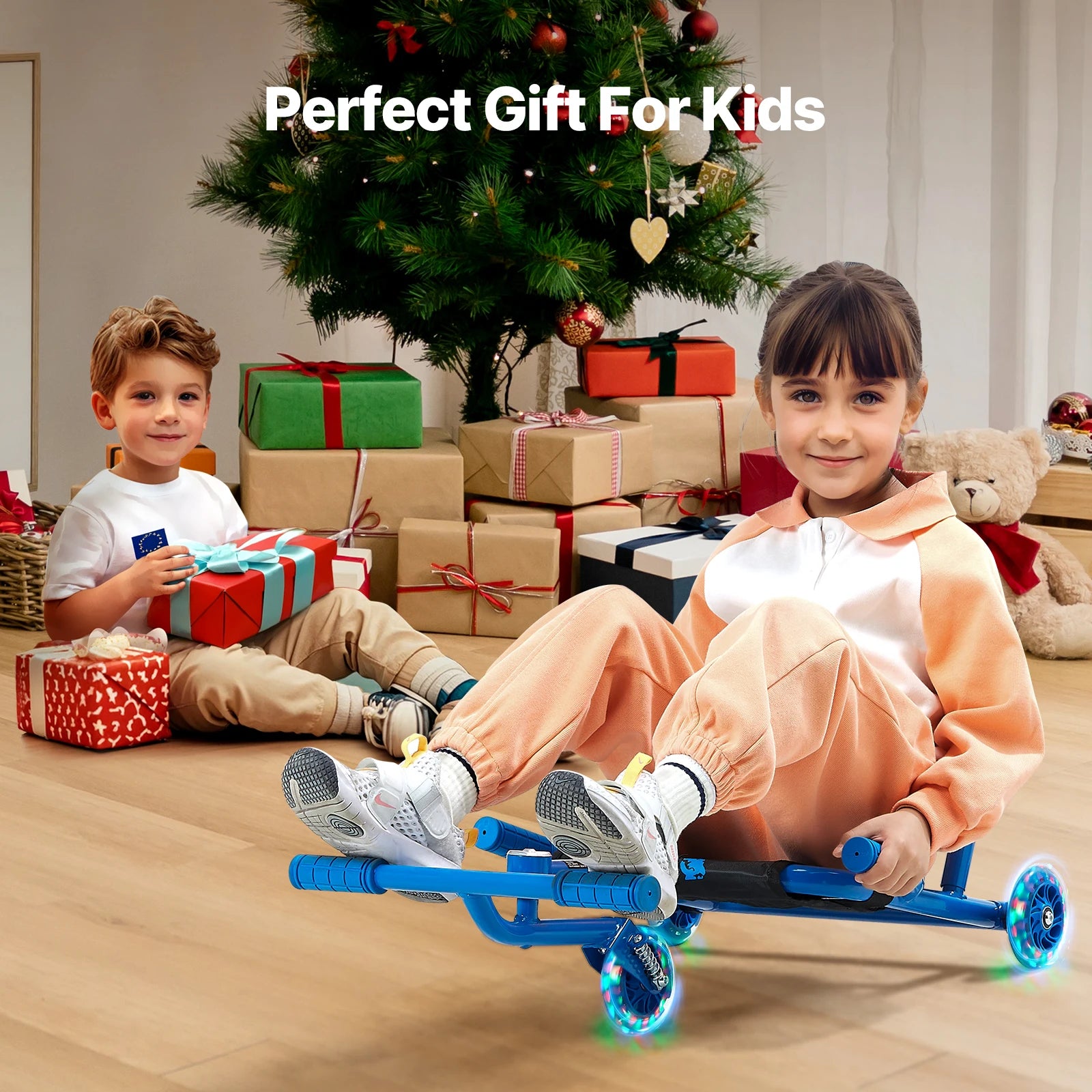 Ride on Scooter Swing Side-to-Side Motion Sports Game