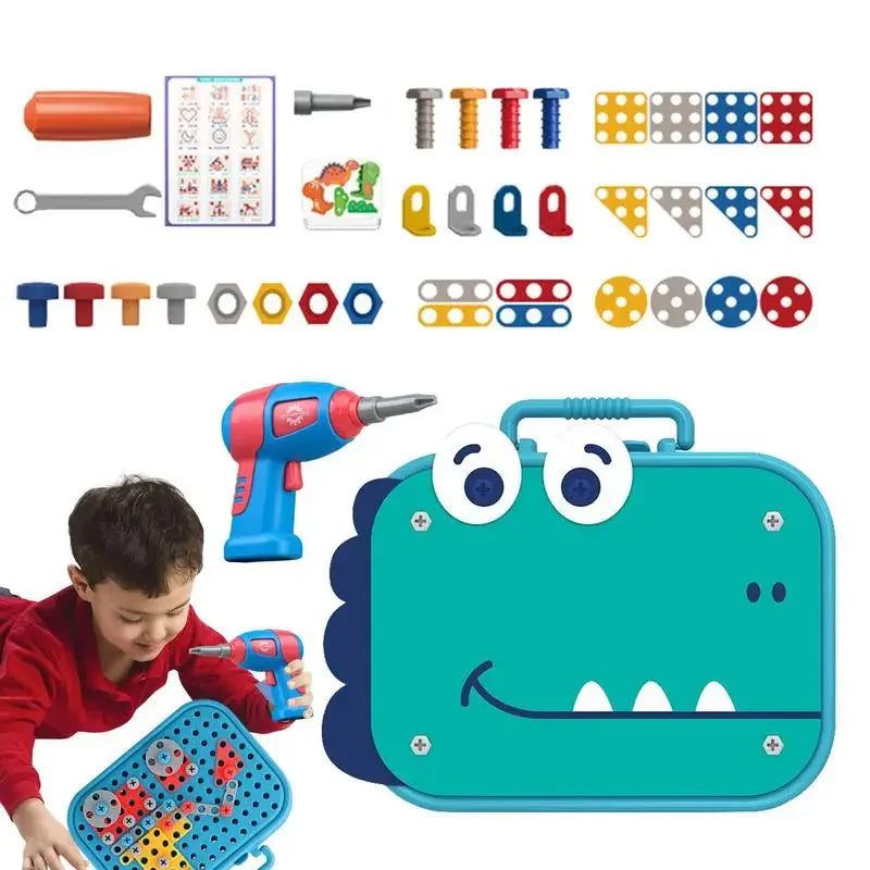 Pretend Play Preschool Children Nut Screw Educational Toys