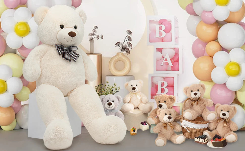 Giant Teddy Bear Stuffed Animal Stuffed Bear Baby Shower