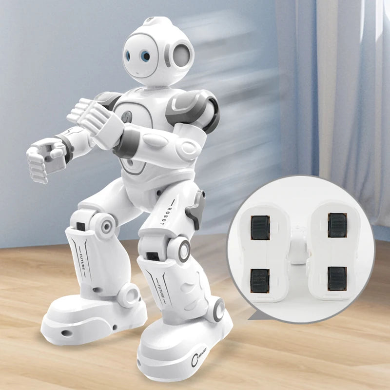 Robot Rc Emo Samrt Intelligent Infrared Sensor Wireless Smart Robots Toys Kids