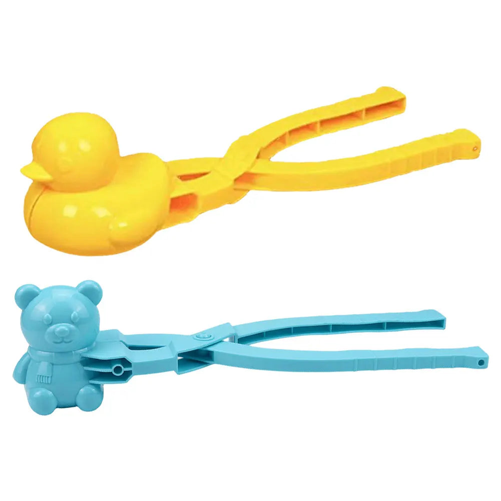 Duck Shaped Snowball Maker Clip Children Outdoor Snow