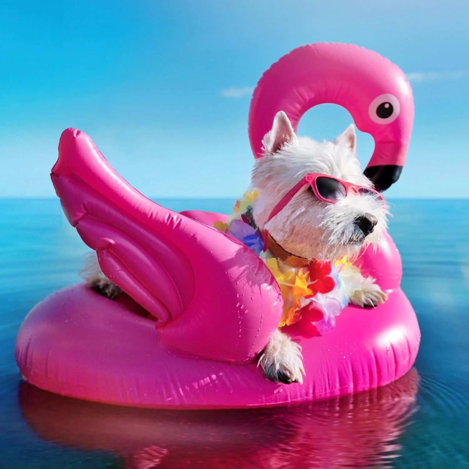 Flamingo Inflatable Pool Toys Swimming Float Seat for Baby