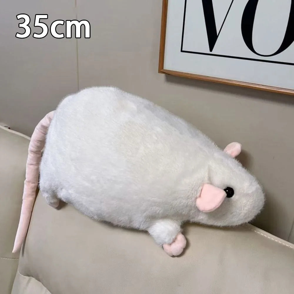 Mouse Doll Cartoon Oversized Flower Branch Rat Doll