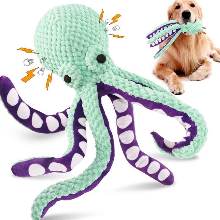 Anti-chew Household Toy for Large and Small Dogs Octopus Toy