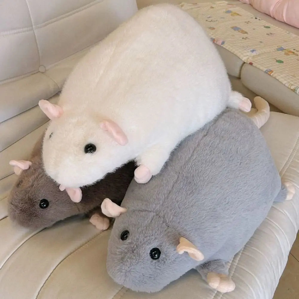 Mouse Doll Cartoon Oversized Flower Branch Rat Doll