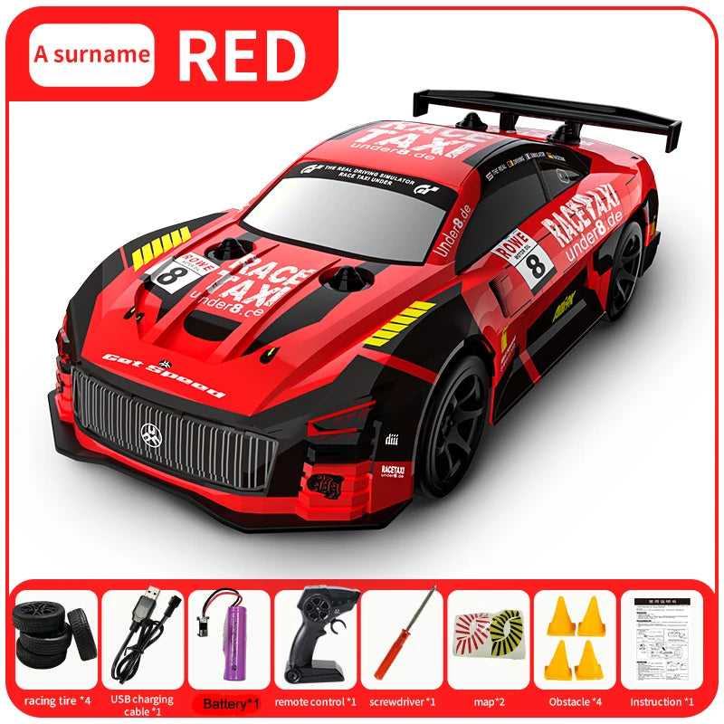 Drift Car 1:18 Toy Remote Control GTR Car RC Racing Car Toy