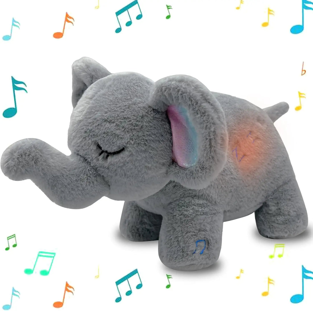 Baby Breathing Soothing Capybara Elephant Plush Doll Toy