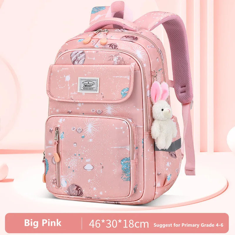 Kawaii School Backpack for Girls Elementary School bag
