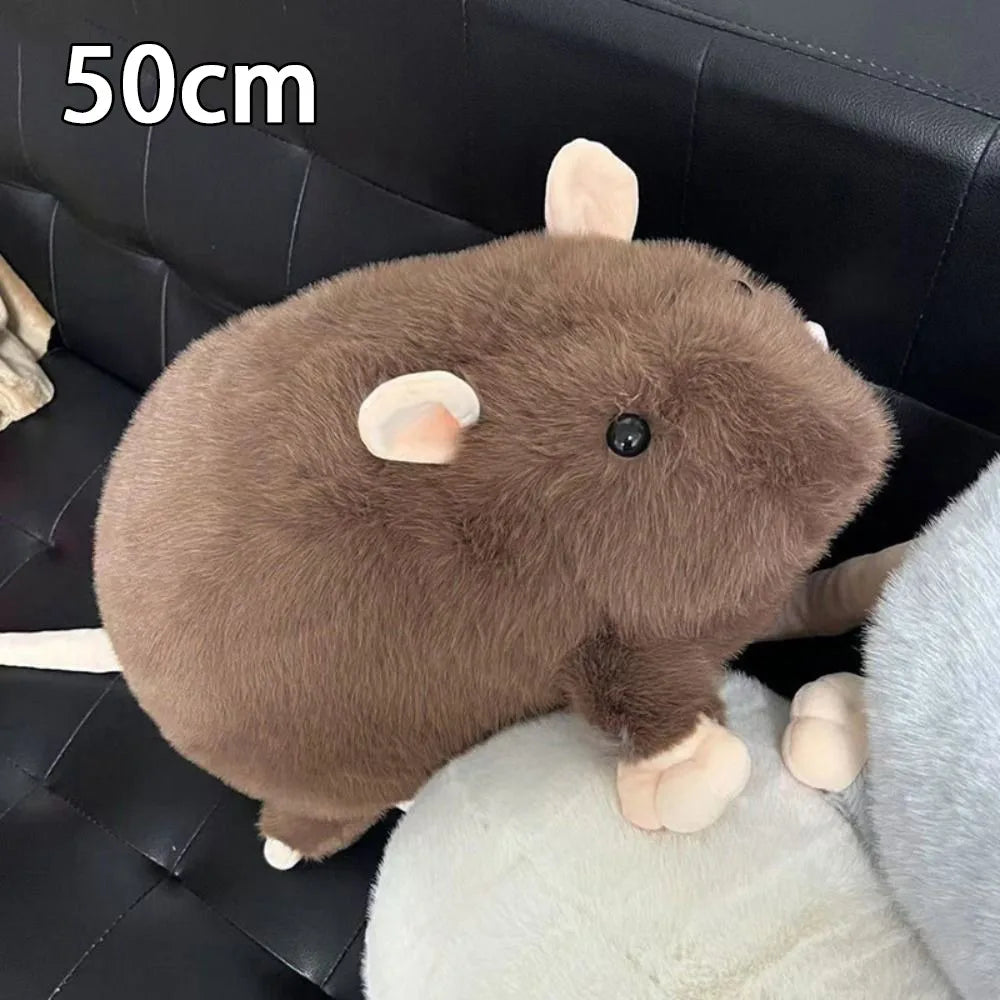 Mouse Doll Cartoon Oversized Flower Branch Rat Doll