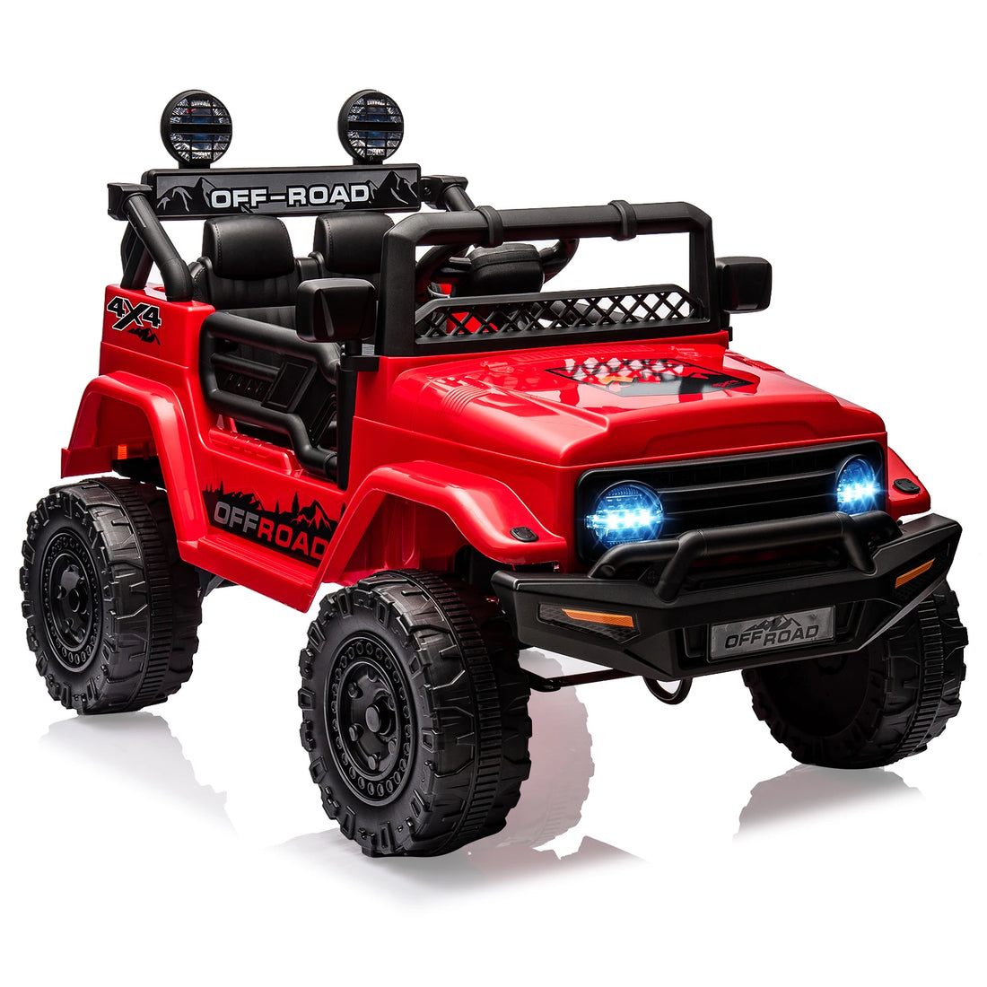 Kids Ride On Truck with Remote Control Spring Suspension Car